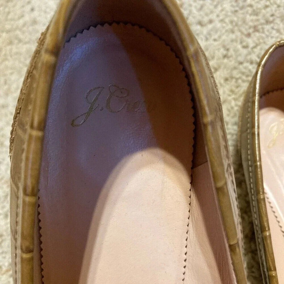 Women Tan Loafers - Picture 3 of 4